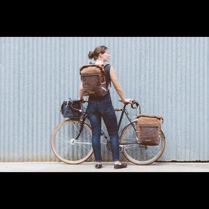 Handmade ANHAICA panier backpack